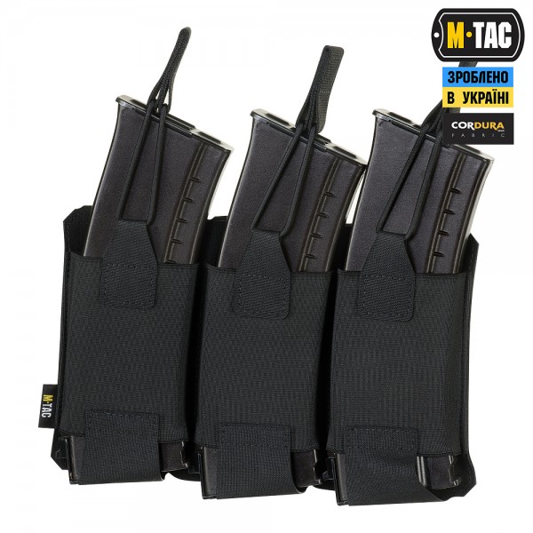 M-Tac підсумок еластичний на 3 магазина Elite Laser Cut Black - 10145102 M-Tac підсумок еластичний на 3 магазина Elite Laser Cut Black - 10145102