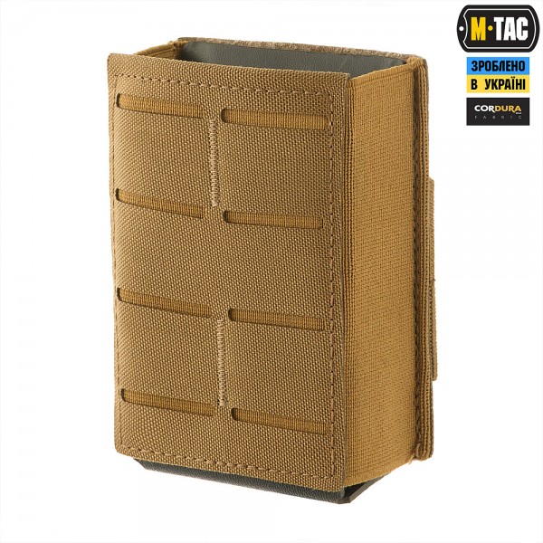 M-Tac подсумок для магазина на резинке (10 см) Laser Cut Coyote - 10162005