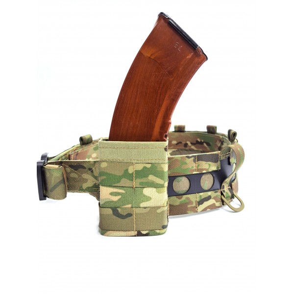 Панель под магазин с фиксатором одинарная SW1 Warrior Spirit Мультикам - 3573135 Панель под магазин с фиксатором одинарная SW1 Warrior Spirit Мультикам - 3573135