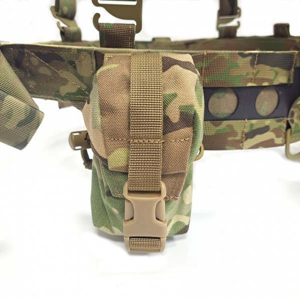 Подсумок тактический под гранату закрыт G-WS Warrior Spirit Мультикам - 3573126 Подсумок тактический под гранату закрыт G-WS Warrior Spirit Мультикам - 3573126