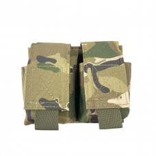 Подсумок под 2 гранаты спаренный (Oxford/Cordura 600D) на кнопках Defender Мультикам