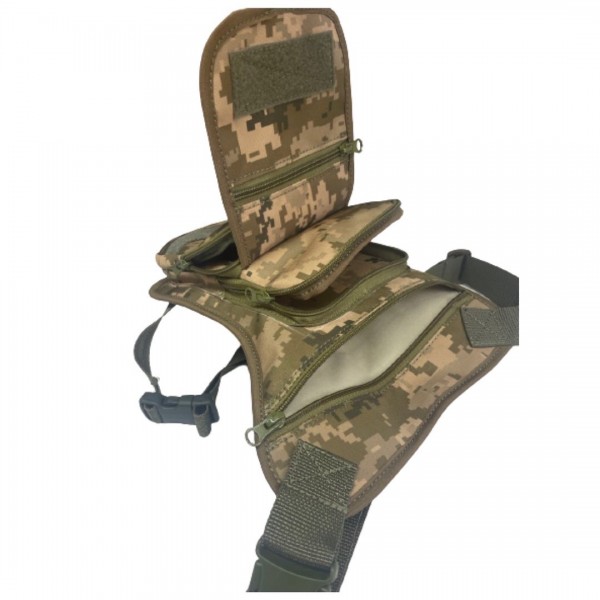 Тактический подсумок кроссбоди Defender ткань Oxford/Cordura 600D под крепленние MOLLE ММ-14 - 3573094 Тактический подсумок кроссбоди Defender ткань Oxford/Cordura 600D под крепленние MOLLE ММ-14 - 3573094