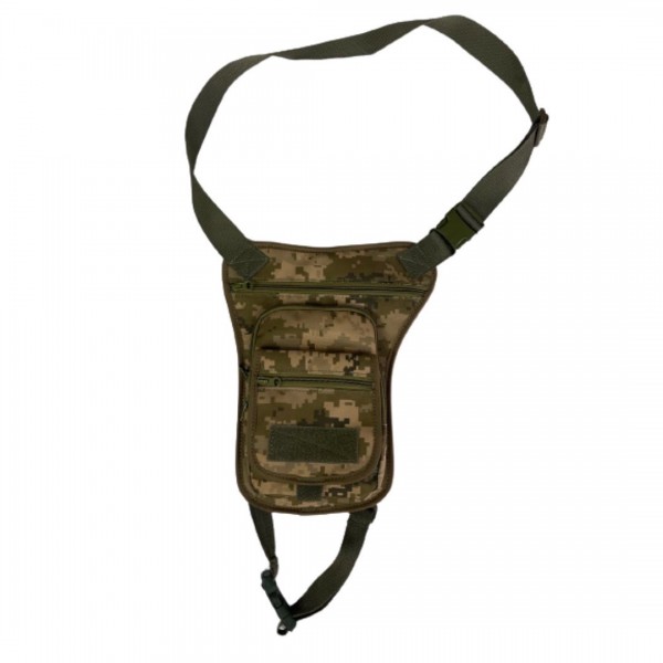 Тактичний підсумок кроссбоді Defender тканина Oxford/Cordura 600D кріплення під MOLLE ММ-14 - 3573094