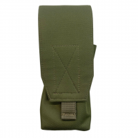 Підсумок під два магазини Defender тканина Oxford/Cordura 600D під кріплення MOLLE олива