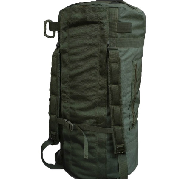 Сумка тактическая 100 литров олива 1680 Den Оксфорд ПУ Oberig - 3573077