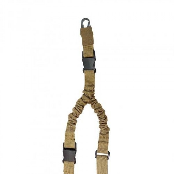 Ремень оружейный одноточечный эластичный Frag койот - 3573070 Ремень оружейный одноточечный эластичный Frag койот - 3573070