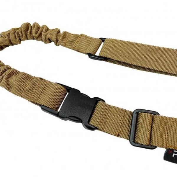 Ремень оружейный одноточечный эластичный Frag койот - 3573070 Ремень оружейный одноточечный эластичный Frag койот - 3573070
