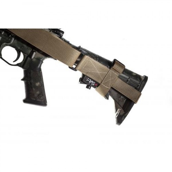 Ремінь збройовий тактичний автоматний триточковий з базою Frag койот - 3573068