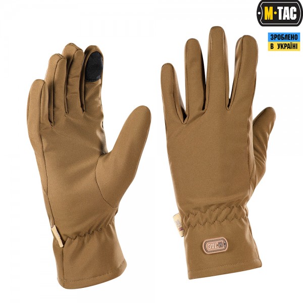 M-Tac перчатки демисезонные Soft Shell Coyote - 90010005