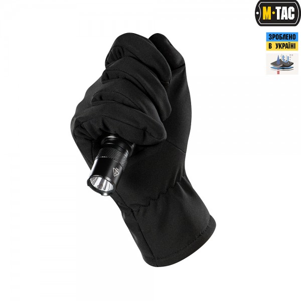 M-Tac перчатки Winter Soft Shell Black - 3573052 M-Tac перчатки Winter Soft Shell Black - 3573052