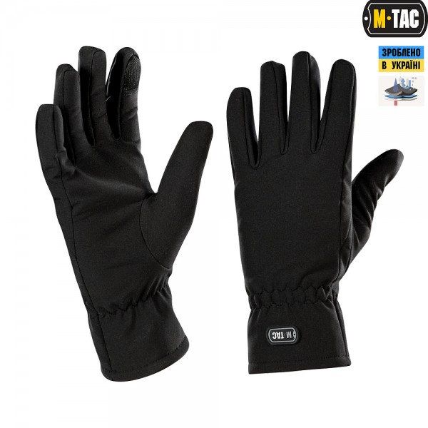 M-Tac рукавички Winter Soft Shell Black - 3573052