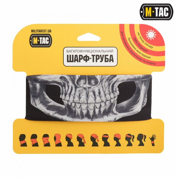 M-Tac шарф-труба облегченный Reaper Skull Black - HLI-SSB-BK M-Tac шарф-труба облегченный Reaper Skull Black - HLI-SSB-BK