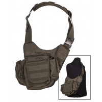 Сумка плечевая универсальная большая SLING BAG олива МИЛ ТЕК Германия