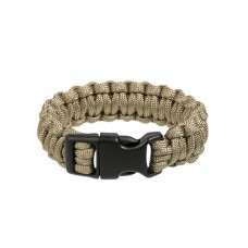 Браслет виживальника з паракорду 22мм койот МІЛ ТЕК Німеччина