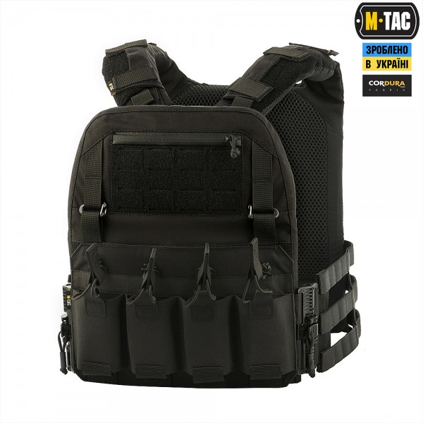 M-Tac плитоноска Cuirass QRS XL Black 5 кл захисту - 3572945