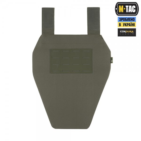 M-Tac фартук противоосколочный с баллистическим пакетом 1А Laser Cut XL Ranger Green