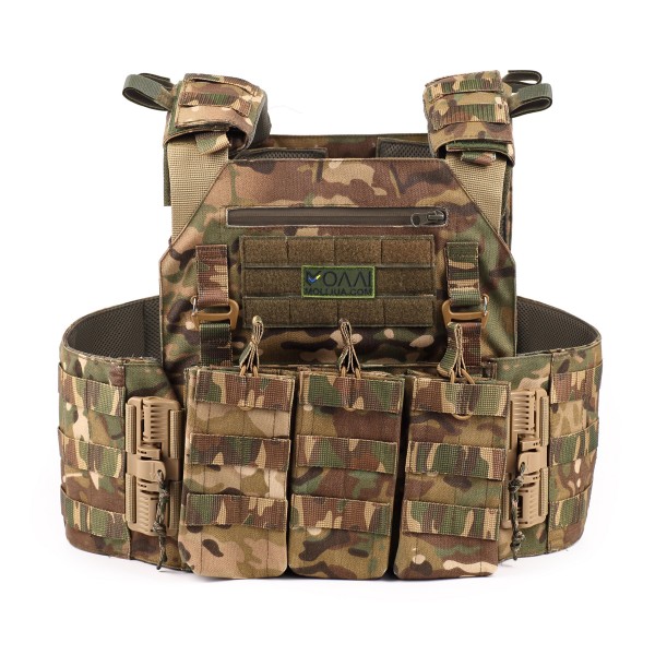 Тактический жилет плитоноска MultiCam с функцией быстрого сброса MOLLI с подсумками 6 кл защиты - 3573010 Тактический жилет плитоноска MultiCam с функцией быстрого сброса MOLLI с подсумками 6 кл защиты - 3573010