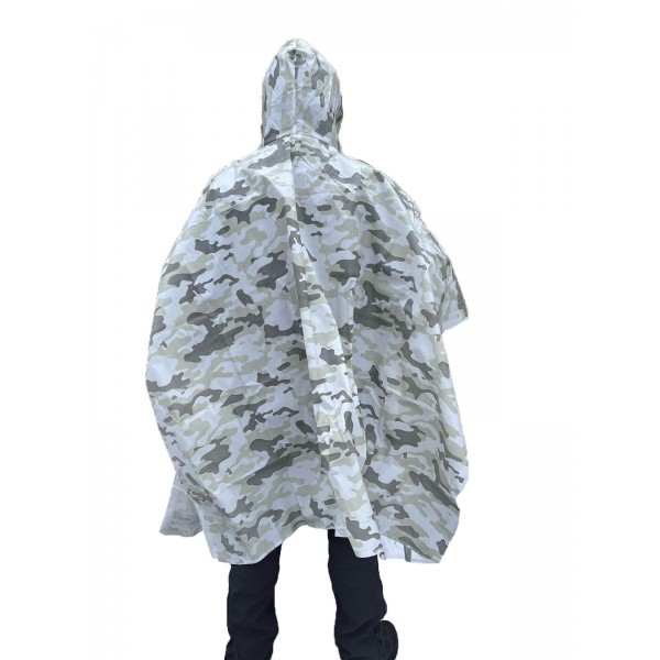 Маскхалат пончо белый мультикам Pancer - 3572790 Маскхалат пончо белый мультикам Pancer - 3572790