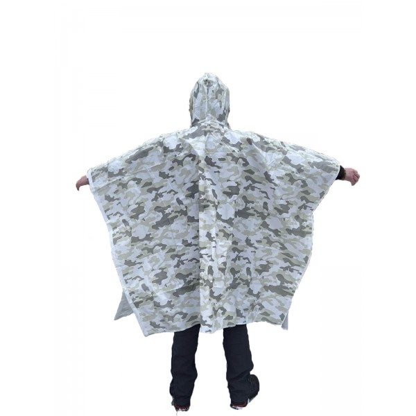 Маскхалат пончо белый мультикам Pancer - 3572790 Маскхалат пончо белый мультикам Pancer - 3572790