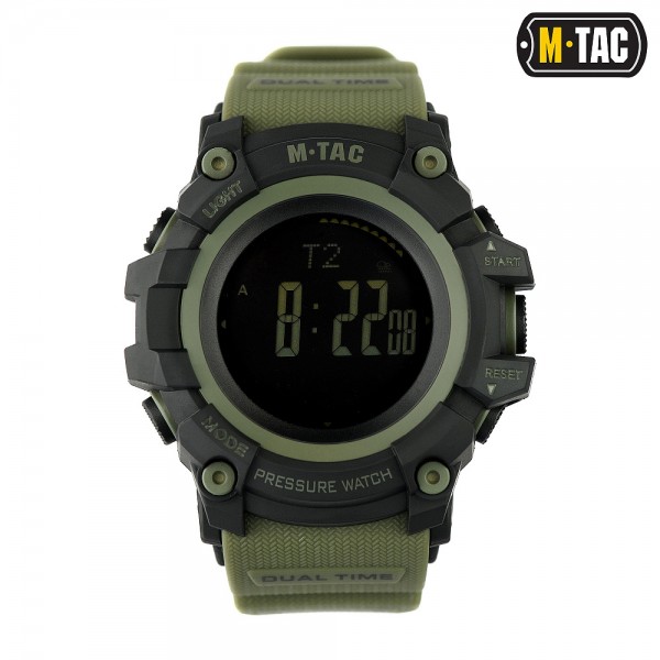 M-Tac годинник тактичний Adventure Black/Olive - 50005001