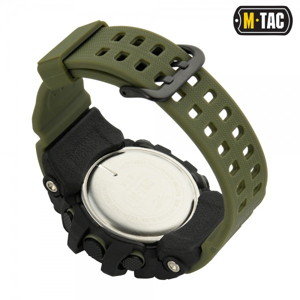 M-Tac годинник тактичний Adventure Black/Olive - 50005001
