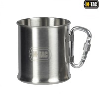 M-Tac кружка с карабином нерж.