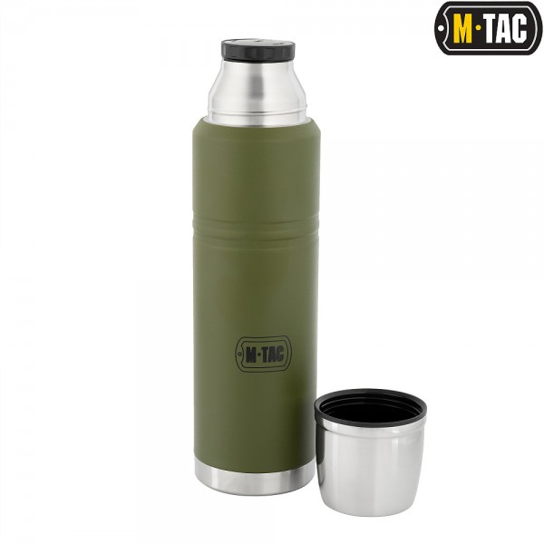 M-Tac термос 1000 мл олива/нерж. - 60054001 M-Tac термос 1000 мл олива/нерж. - 60054001