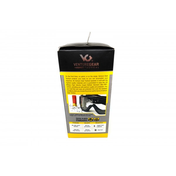Очки защитные с уплотнителем Venture Gear Tactical Loadout (clear) Super Anti-Fog H2MAX, прозрачные - 3574242 Очки защитные с уплотнителем Venture Gear Tactical Loadout (clear) Super Anti-Fog H2MAX, прозрачные - 3574242