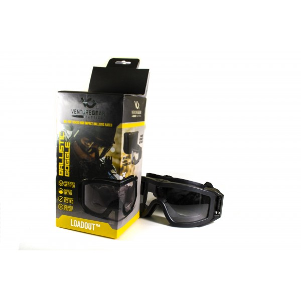 Очки защитные с уплотнителем Venture Gear Tactical Loadout (clear) Super Anti-Fog H2MAX, прозрачные - 3574242 Очки защитные с уплотнителем Venture Gear Tactical Loadout (clear) Super Anti-Fog H2MAX, прозрачные - 3574242