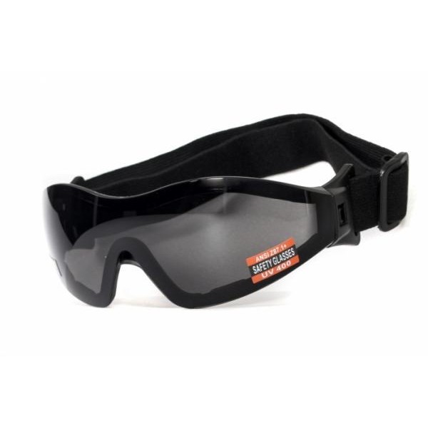 Очки защитные с уплотнителем Global Vision Z-33 (gray) Anti-Fog, серые - 3572169 Очки защитные с уплотнителем Global Vision Z-33 (gray) Anti-Fog, серые - 3572169