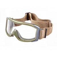Очки тактические Bolle X1000 Nato Green с прозрачными линзами