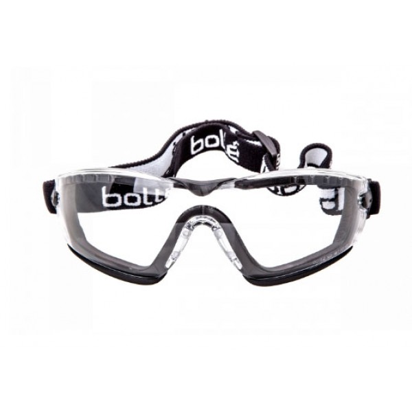 Очки защитные Bolle Cobra с оправой ремешком и чехлом - 3572163