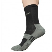 Шкарпетки ТермоТрекінг Pancer хакі з чорним