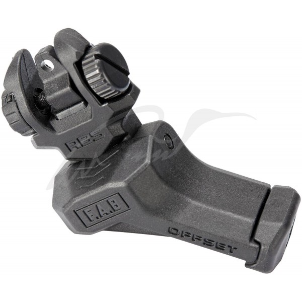 Цілик та мушка FAB Defense FRBS OFFSET 45 градусів. Колір чорний - 3572352-05 Цілик та мушка FAB Defense FRBS OFFSET 45 градусів. Колір чорний - 3572352-05