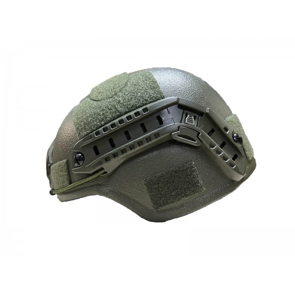Каска Mich Tactical с рельсами Олива XL - 3580780 Каска Mich Tactical с рельсами Олива XL - 3580780