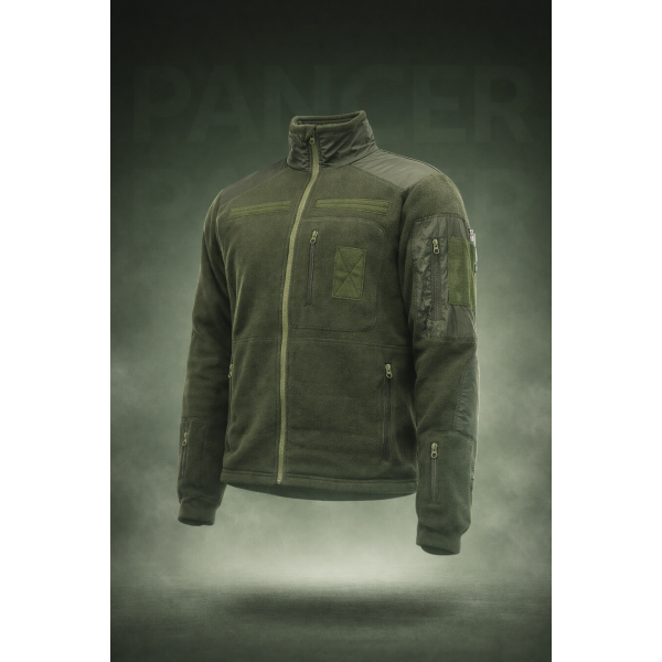 Кофта флис олива тактика 260гр/м - 3094285