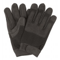 Перчатки тактические облегченные черные МИЛ ТЕК Германия