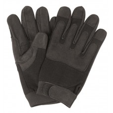 Перчатки тактические облегченные черные МИЛ ТЕК Германия