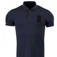 Футболка поло полиции темно-синяя