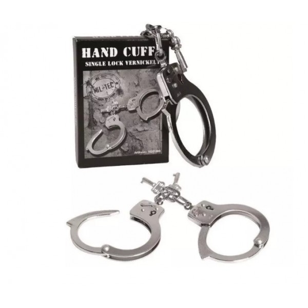 Наручники никелированные МИЛ ТЕК Германия - 2930207