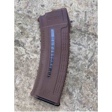 Магазин для АК74 (5.45*39 мм) на 30 патронов с окном Коричневый