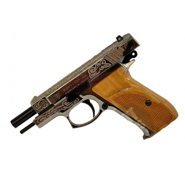 Травматический пистолет Форт-12Р с черным стволом - 3572564 Травматический пистолет Форт-12Р с черным стволом - 3572564