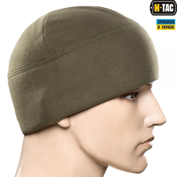 M-Tac шапка Watch Cap Elite фліс (260г/м2) with Slimtex Army Olive - 40003062