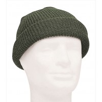 Шапка патрульная шерстяная олива МИЛ ТЕК Германия