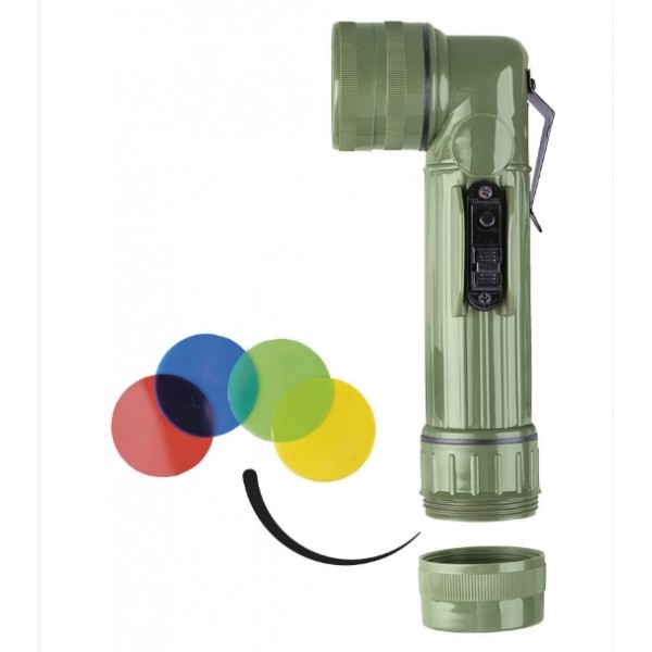 Фонарь Г-образный со светофильтрами большой МИЛ ТЕК Германия - 3219141 Фонарь Г-образный со светофильтрами большой МИЛ ТЕК Германия - 3219141