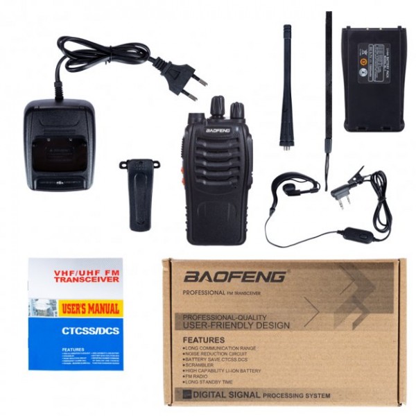 Рация Baofeng BF-888S G комплект 2 шт - 3572143 Рация Baofeng BF-888S G комплект 2 шт - 3572143