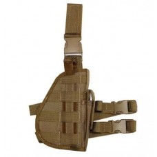 Тактическая набедренная кобура койот