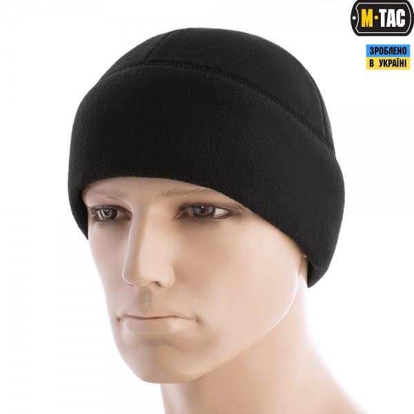 M-Tac шапка Watch Cap флис (260г/м2) with Slimtex Black - 40003202