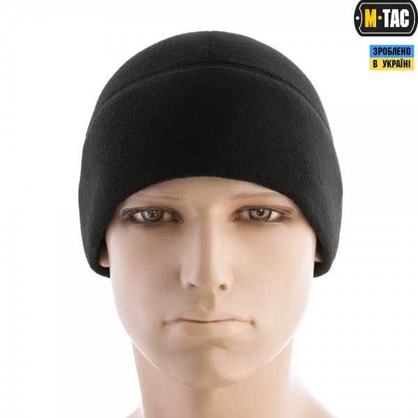 M-Tac шапка Watch Cap флис (260г/м2) with Slimtex Black - 40003202