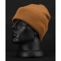Шапка в'язана на флісі з підворотом Койот Pancer Protection